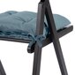 Krēsla spilvens Homede Aleksa, zils cena un informācija | Krēslu paliktņi | 220.lv