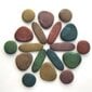 Ekoloģiskie krāsainie akmentiņi, oļi EKO, 36 gab. цена и информация | Attīstošās rotaļlietas | 220.lv