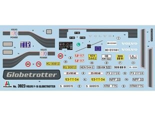 Italeri - Volvo F16 Globetrotter, 1/24, 3923 cena un informācija | Konstruktori | 220.lv