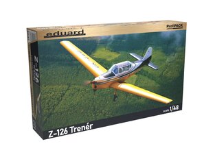 Сборная пластиковая модель Eduard - Z-126 Trenér ProfiPACK Edition, 1/48, 82181 цена и информация | Конструкторы и кубики | 220.lv