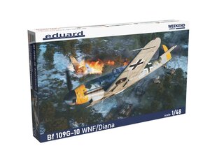 Сборная пластиковая модель Eduard - Bf 109G-10 WNF/Diana Weekend edition, 1/48, 84182 цена и информация | Конструкторы и кубики | 220.lv