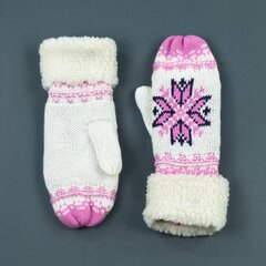 Art of Polo Перчатки | белый, розовый rk13101-2 цена и информация | Женские перчатки | 220.lv