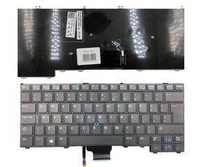 Клавиатура Dell: Latitude E7240, E7440, D4HRW UK цена и информация | Аксессуары для компонентов | 220.lv