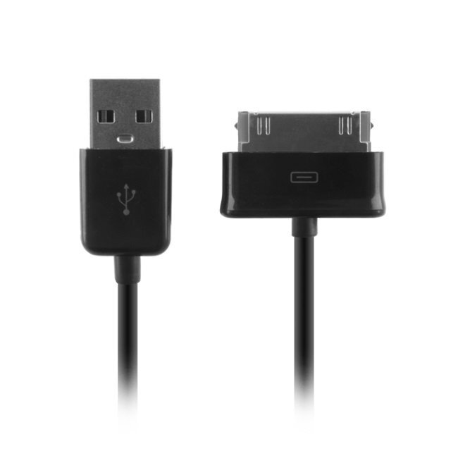 Forever Galaxy TAB 30 pin USB Datu Kabelis Melns (Analogs) цена и информация | Citi aksesuāri planšetēm un e-grāmatām | 220.lv
