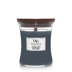 WoodWick ароматическая свеча Evening Onyx, 275 г цена и информация | Подсвечники, свечи | 220.lv