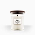 WoodWick aromātiskā svece Linen, 275g