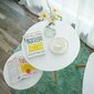 2-u kafijas galdiņu komplekts Songmics, baltas krāsas cena un informācija | Žurnālgaldiņi | 220.lv