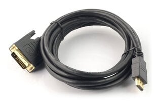 Cabletech, DVI-D/HDMI, 3 м цена и информация | Кабели и провода | 220.lv
