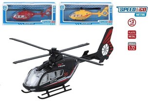 Rotaļu helikopters 1:72, metāla cena un informācija | Rotaļlietas zēniem | 220.lv