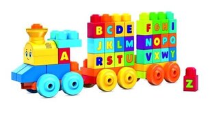 Alfabēta vilciens Mega Bloks ABC cena un informācija | MEGA BLOKS Rotaļlietas, bērnu preces | 220.lv