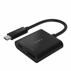 Belkin AVC002btBK USB C – HDMI cena un informācija | Belkin Datortehnika | 220.lv