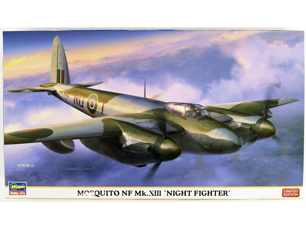 Hasegawa - Mosquito NF Mk.XIII 'Night Fighter', 1/72, 02198 cena un informācija | Konstruktori | 220.lv