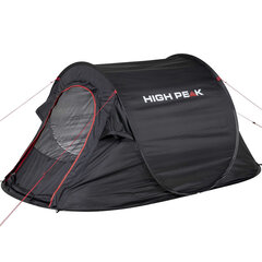 Палатка High Peak Vision 2, Черный цена и информация | Палатки | 220.lv