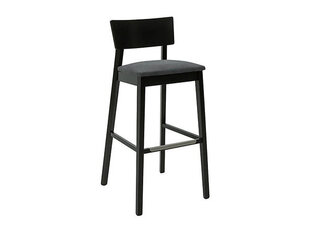 Bāra krēsls BRW Barker, melns/pelēks cena un informācija | Virtuves un ēdamistabas krēsli | 220.lv