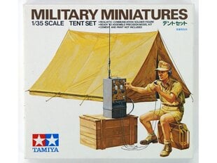 Сборная пластиковая модель Tamiya - Tent Set, 1/35, 35074 цена и информация | Конструкторы и кубики | 220.lv