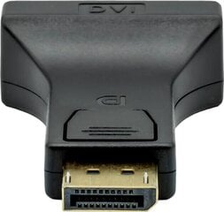 Adapter AV ProXtend DisplayPort - DVI-I czarny cena un informācija | Adapteri un USB centrmezgli | 220.lv