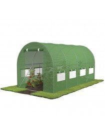 Saliekamā dārza folijas siltumnīca 2x4,5x2m cena un informācija | Siltumnīcas | 220.lv