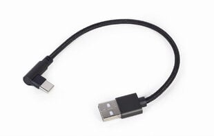 Gembird ANGLED/CC-USB2-AMCML-0.2M цена и информация | Кабели для телефонов | 220.lv