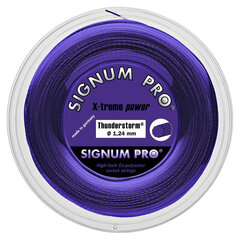 Tenisa stīgas Signum Pro THUNDERSTORM 200m, 1.24mm цена и информация | Товары для большого тенниса | 220.lv