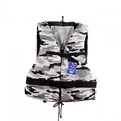 Peldveste Olimp, XL (60-70kg) Pelēks-Camo цена и информация | Cпасательные жилеты и другие предметы безопасности | 220.lv