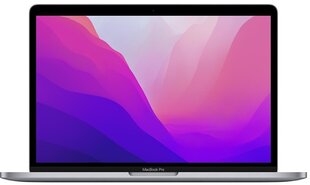 Notebook|APPLE|MacBook Pro|MNEQ3RU/A|13.3"|2560x1600|RAM 8GB|SSD 512GB|Integrated|ENG/RUS|macOS Monterey|Silver|1.4 kg|MNEQ3RU/A cena un informācija | Portatīvie datori | 220.lv