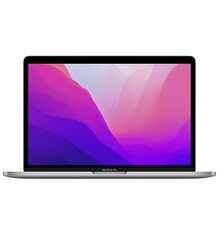 Notebook|APPLE|MacBook Pro|MNEJ3ZE/A|13.3"|2560x1600|RAM 8GB|SSD 512GB|Integrated|ENG/RUS|macOS Monterey|Space Gray|1.4 kg|MNEJ3RU/A цена и информация | Ноутбуки | 220.lv