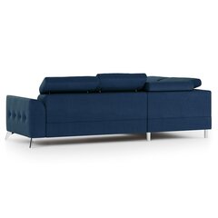 Stūra dīvāns Homede Malo, tumši zils cena un informācija | Stūra dīvāni | 220.lv