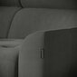 Stūra dīvāns Homede Malo, tumši pelēks cena un informācija | Stūra dīvāni | 220.lv