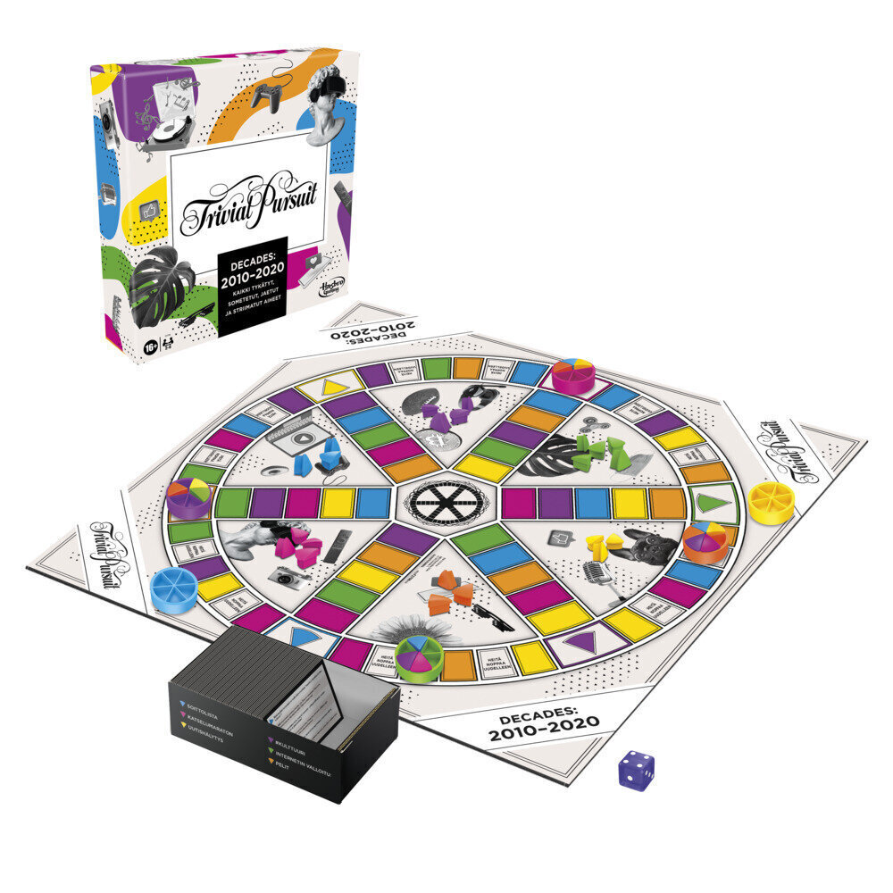 Galda spēle Trivial Pursuit Decades 2010 - 2020, FI cena un informācija | Galda spēles | 220.lv