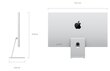 Apple Studio Display - Standard Glass - Tilt-Adjustable Stand - MK0U3Z/A cena un informācija | Monitori | 220.lv