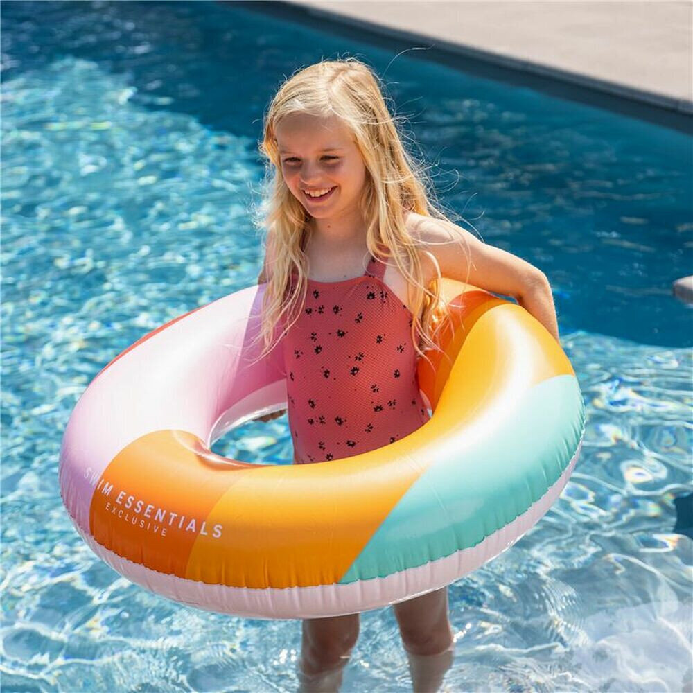 Inflatable Pool Float Swim Essentials Rainbow cena un informācija | Piepūšamās rotaļlietas un pludmales preces | 220.lv