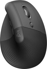 Logitech Lift Vertical Ergonomic Mouse, black - Wireless mouse цена и информация | Мыши | 220.lv