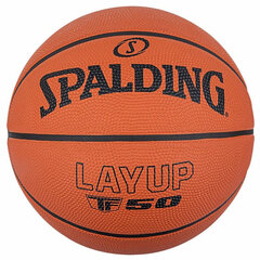 Basketbola bumba Spalding Layup TF-50 OR 3 Oranžs cena un informācija | Basketbola bumbas | 220.lv