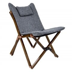 Bo-Camp atpūtas krēsls Bloomsbury, S izmērs, pelēks cena un informācija | Dārza krēsli | 220.lv