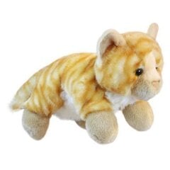 Кукольное животное Кот с телом, оранжевый цена и информация | Мягкие игрушки | 220.lv