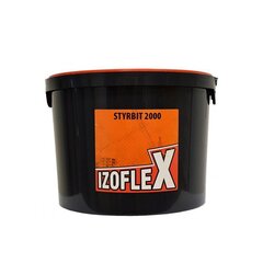 Bitumena mastika Izoflex Styrbit, 10l cena un informācija | Grunts, špaktelis  | 220.lv