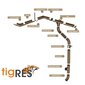 Tērauda Notekcaurule Tigres Sarkans, 3m (90mm) цена и информация | Lietus notekūdeņu sistēmas | 220.lv