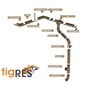 Tērauda Piltuve Tigres Sarkans, 125/90mm cena un informācija | Lietus notekūdeņu sistēmas | 220.lv