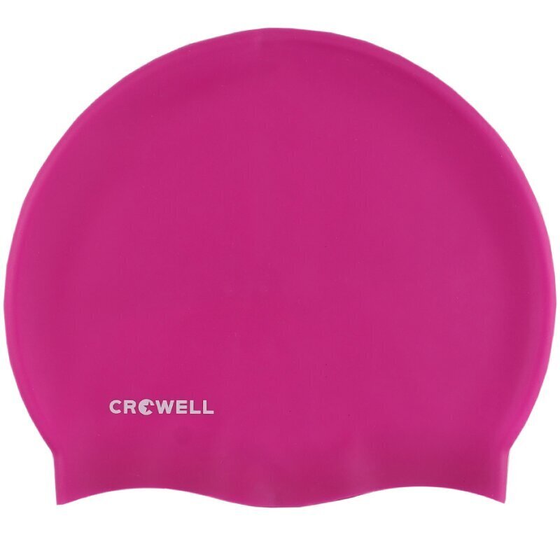 Silikona peldcepure Crowell Mono Breeze col.4, violeta cena un informācija | Peldcepures | 220.lv
