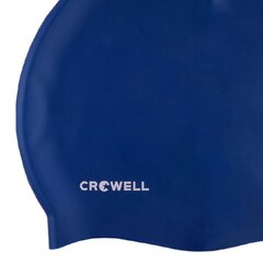 Silikona peldcepure Crowell Mono Breeze col.5, tumši zila cena un informācija | Peldcepures | 220.lv