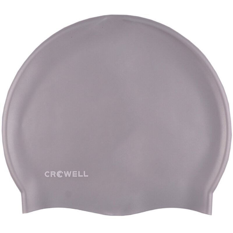 Silikona peldcepure Crowell Mono Breeze col.6, sudraba cena un informācija | Peldcepures | 220.lv