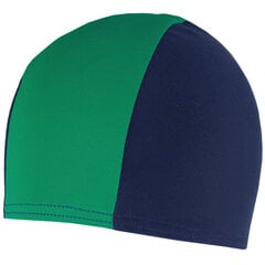 Peldēšanās cepure Crowell Lycra Junior, zila/zaļa cena un informācija | Peldcepures | 220.lv