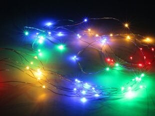 Virteņu aizkars Silverwire, 300 LED cena un informācija | Ziemassvētku lampiņas, LED virtenes | 220.lv