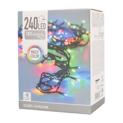 Ziemassvētku virtene, 240 LED cena un informācija | Ziemassvētku lampiņas, LED virtenes | 220.lv