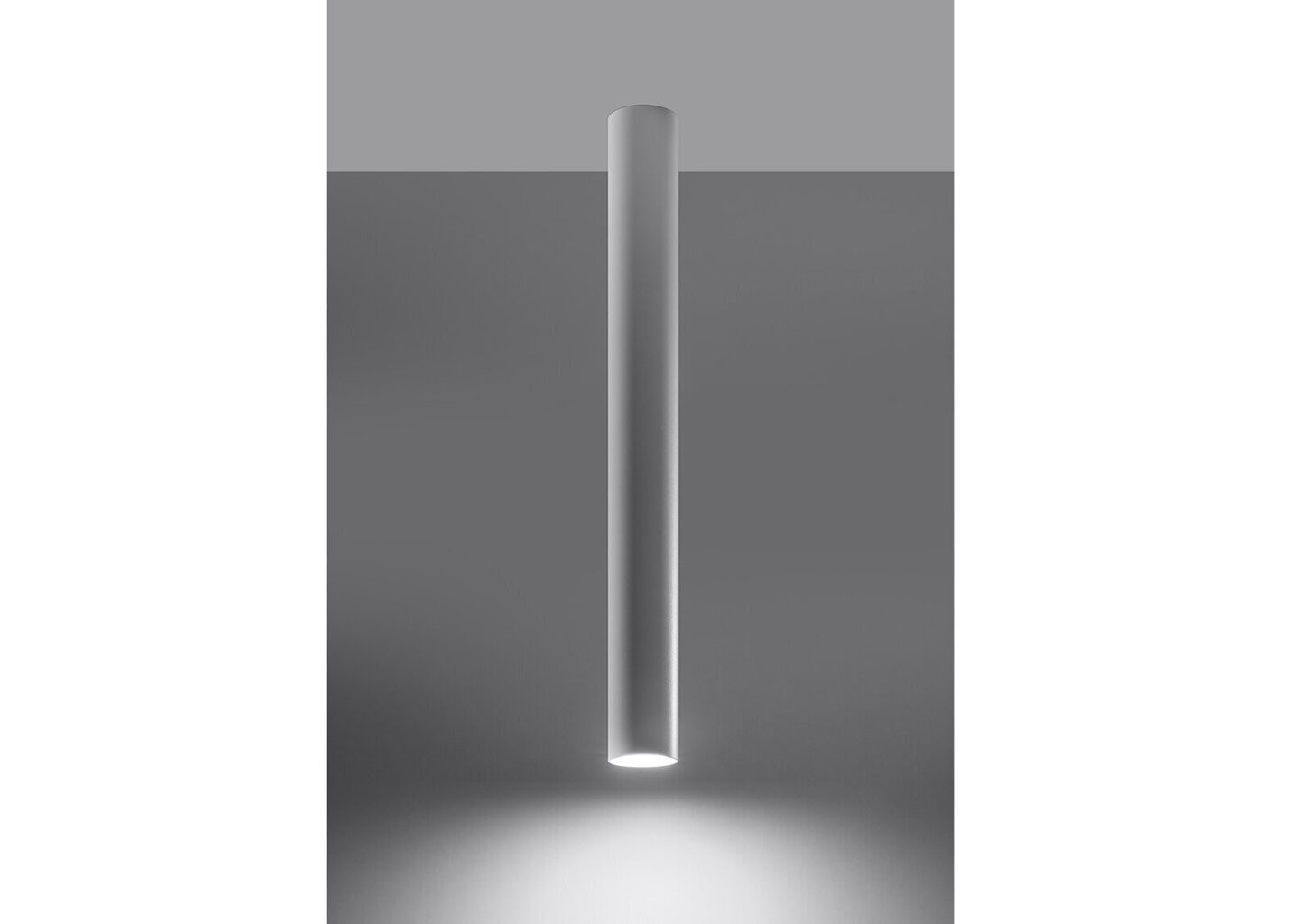 Sollux griestu lampa Lagos, balta, 60 cm cena un informācija | Griestu lampas | 220.lv