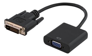 Deltaco 00120006, DVI-D/VGA cena un informācija | Adapteri un USB centrmezgli | 220.lv