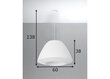 Sollux lampa Bella 60 cena un informācija | Lustras | 220.lv