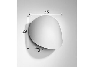 Sollux sienas lampa Senses cena un informācija | Sienas lampas | 220.lv