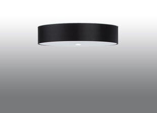 Потолочный светильник Sollux Skala, черный, 60 см цена и информация | Потолочные светильники | 220.lv