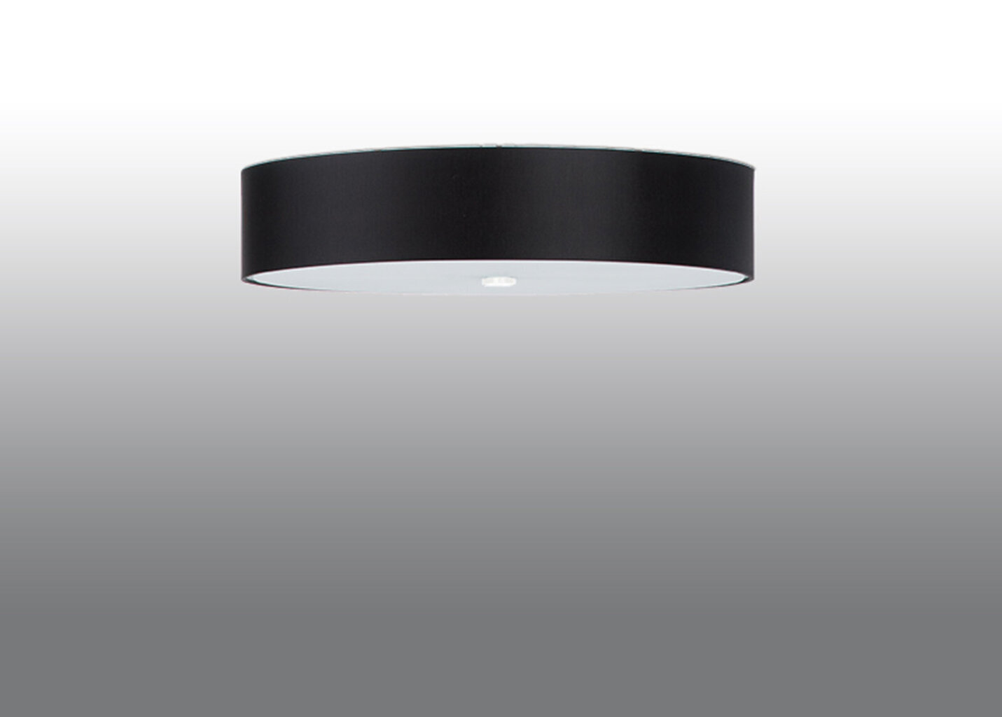 Sollux griestu lampa Skala, melna, 60 cm cena un informācija | Griestu lampas | 220.lv